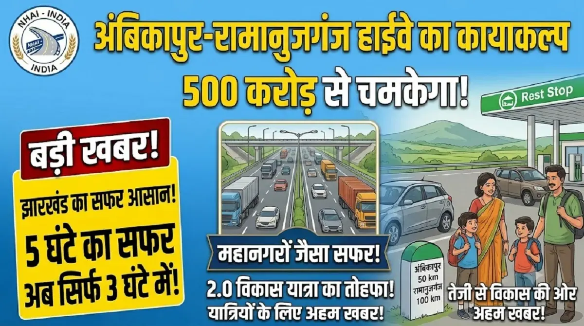 Ambikapur Ramanujganj National Highway