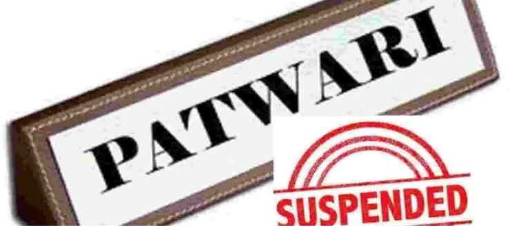 CG Patwari Suspend